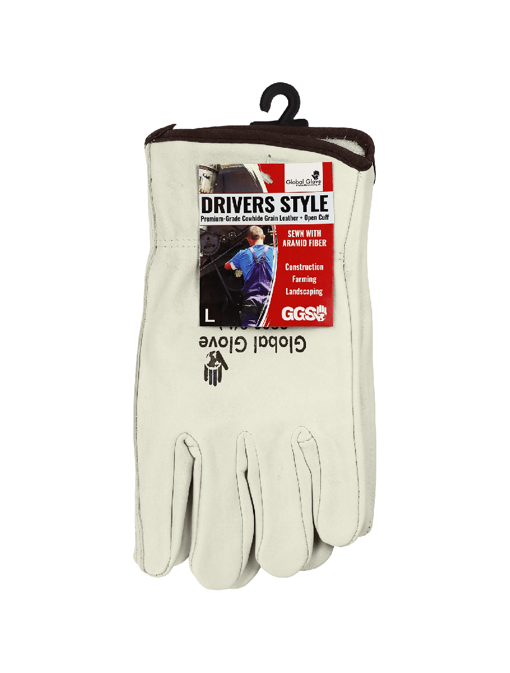 Global Glove - 3200-ST - Leather Gloves - red