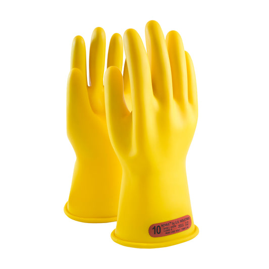 PIP NOVAX 170-0-11 Class 0 Rubber Insulating Glove with Straight Cuff - 11"