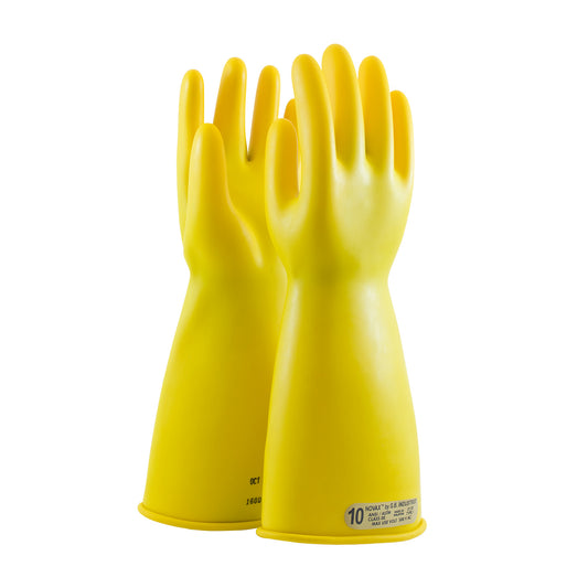 PIP NOVAX 170-00-14 Class 00 Rubber Insulating Glove with Straight Cuff - 14"