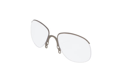 MCR Safety RX - Clear Prescription Inserts, Fits Klondike® KD3 Safety Glasses, Polycarbonate Lenses, Nickel Alloy Frame — manufacturer image 2