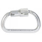 Miller 17D-2-Z7 – Double-Action Twist-Lock Carabiner, Aluminum, 1-in Gate Opening