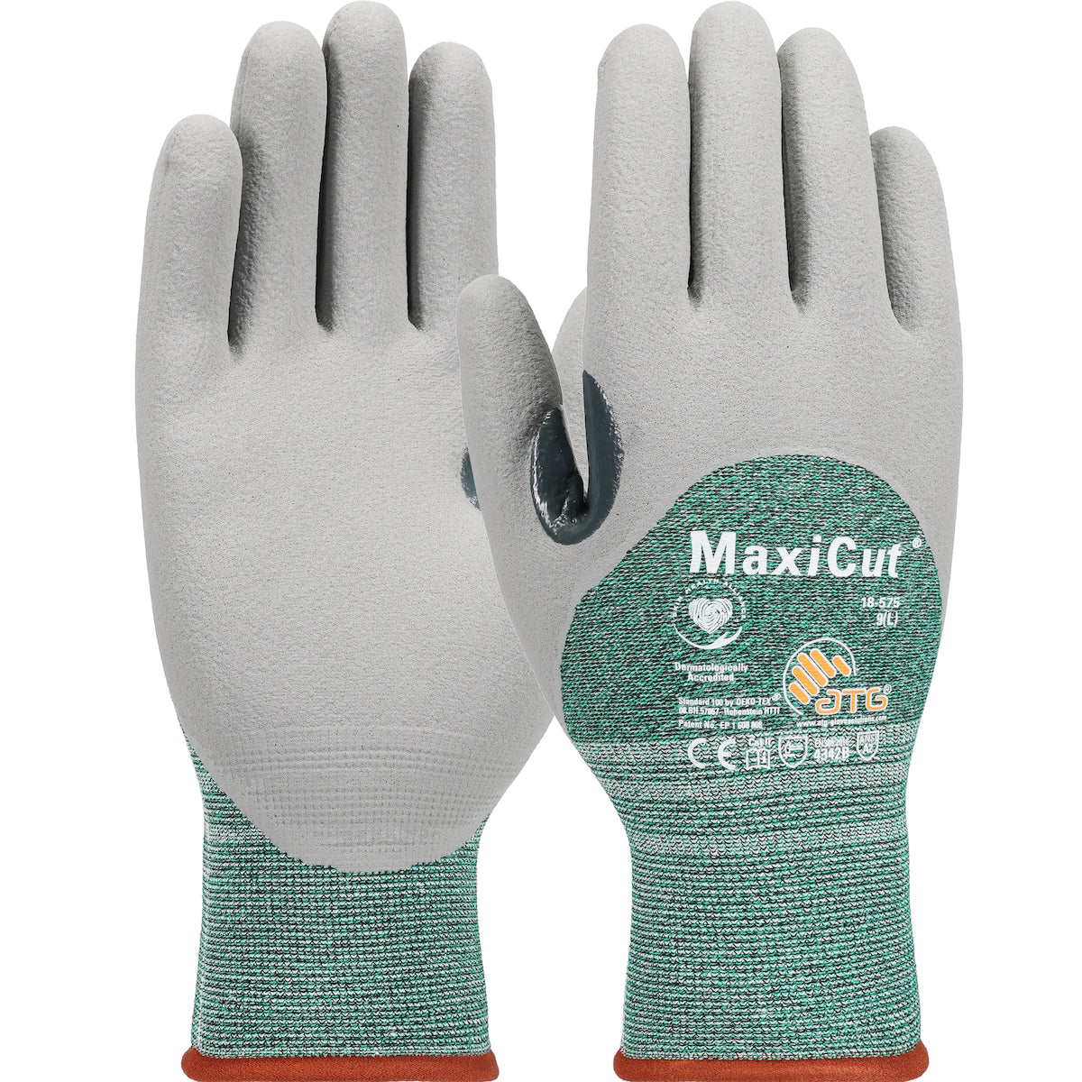 MaxiCut® Seamless Knit Engineered Yarn Glove with Nitrile Coated MicroFoam Grip