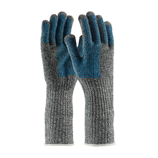 Kut Gard®: Dyneema® Blended Slabbers Glove with Extended Cuff and Double-Sided PVC Dot Grip