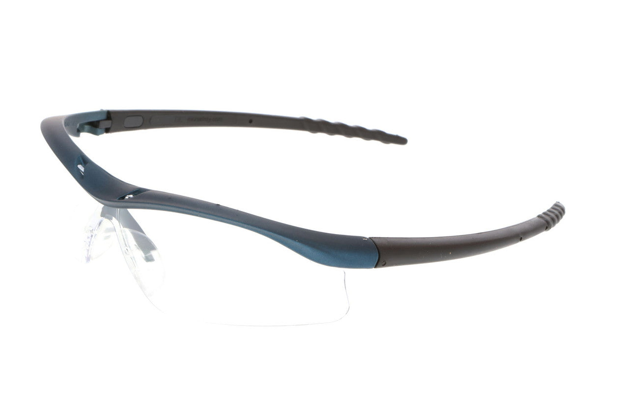 MCR Safety DL1 - DL1 Series Safety Glasses - Soft Clear TPR Nose Piece - Fully Coated Non-Slip TPR Temples — manufacturer image 8