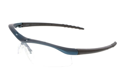 MCR Safety DL1 - DL1 Series Safety Glasses - Soft Clear TPR Nose Piece - Fully Coated Non-Slip TPR Temples — manufacturer image 8