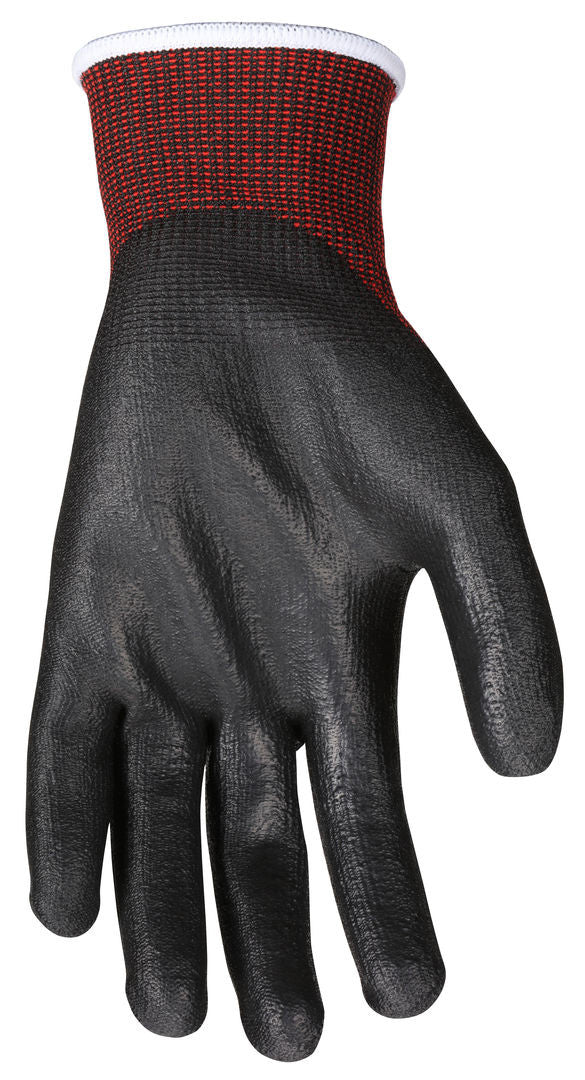 90752 - MCR Safety CutPro® - 15 Gauge Dyneema® Diamond Technology - Cut Resistant Work Gloves - Polyurethane (PU) Coated Palm and Fingertips - Micro-particle Boosted High Strength Fiber Provides Cool Touch Comfort and Maximum Durability
