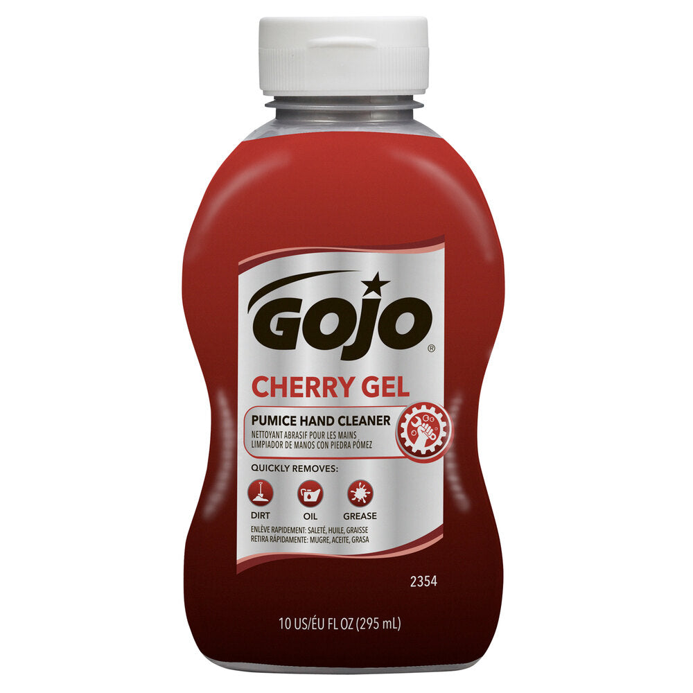 GOJO Cherry Gel Pumice Hand Cleaner 10 Fl oz - 2354-08