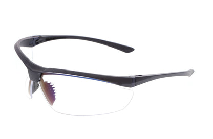 MCR Safety VL2 - VL2 Series Safety Glasses - Soft Secure TPR Nose Piece - Streamlined 3-Point Ratcheting Temples - Athletic Inspired Design - Dual Segment Reader Options and Photochromic Option Available — Sold by Pair — manufacturer image 2