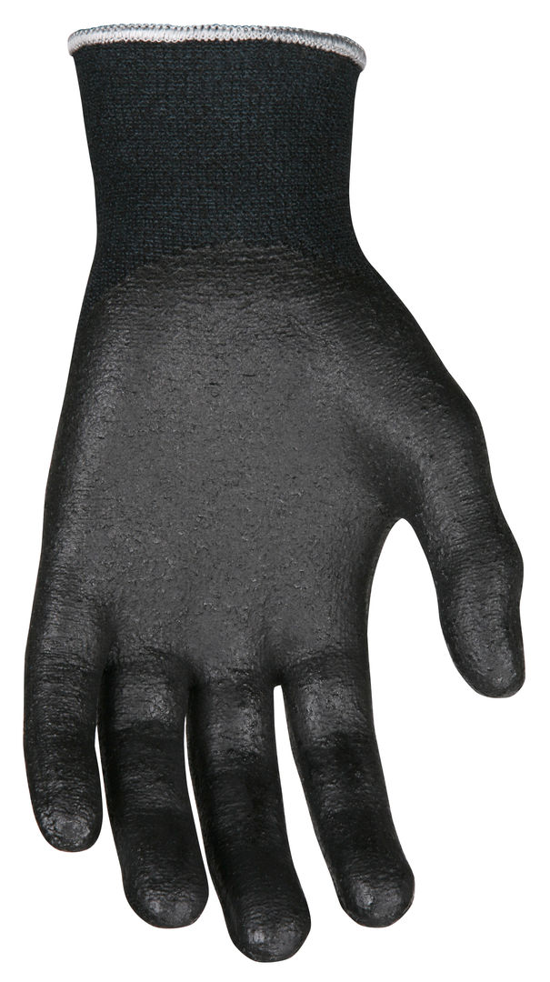 9178NF - MCR Safety CutPro® - 13 Gauge Black DuPont™ Kevlar® Aramid / Synthetic Shell - Cut Resistant Work Gloves - Nitrile Foam Coated Palm and Fingertips - Nitrile Foam Provides Excellent Wet and Dry Grip