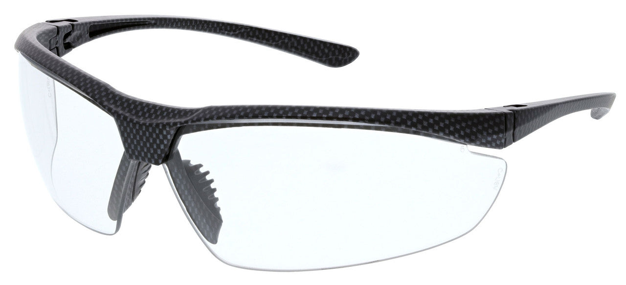 MCR Safety VL2 - VL2 Series Safety Glasses - Soft Secure TPR Nose Piece - Streamlined 3-Point Ratcheting Temples - Athletic Inspired Design - Dual Segment Reader Options and Photochromic Option Available — Sold by Pair — manufacturer image 4