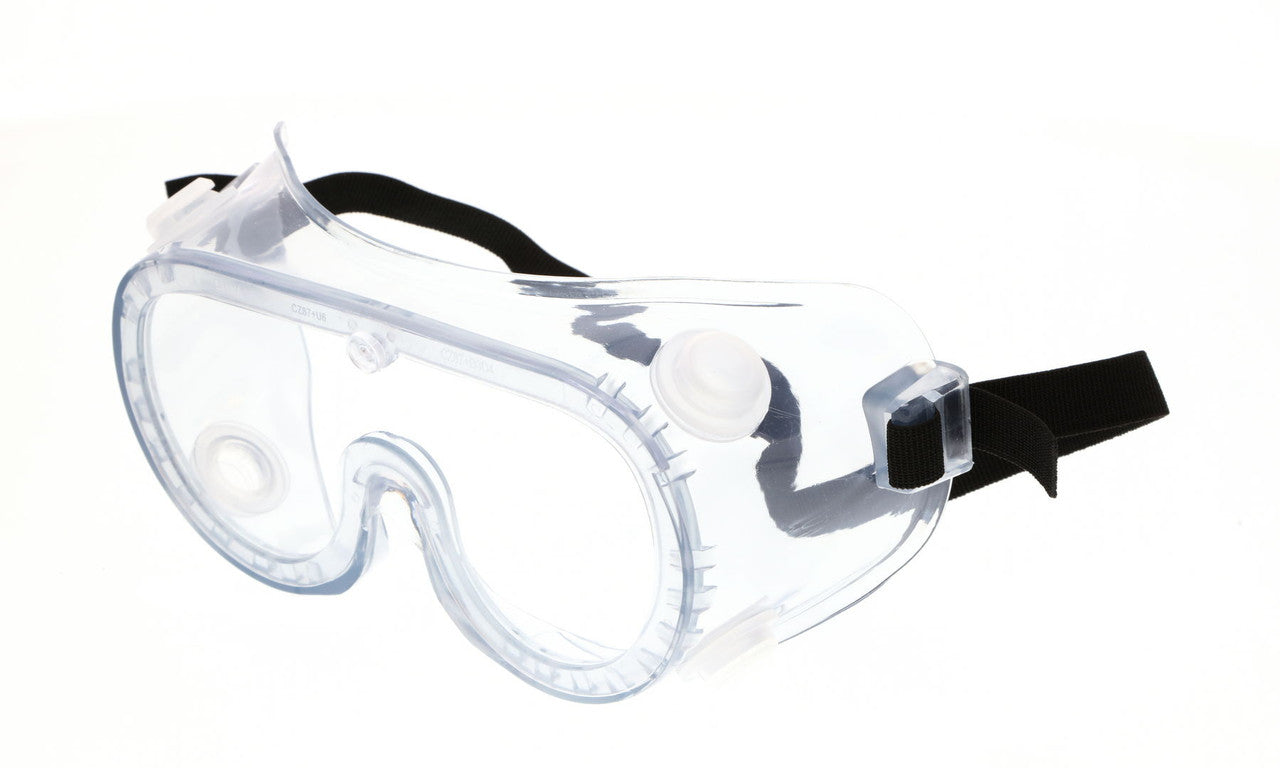 MCR Safety 22 - The 22 Series Safety Goggles Provide a Variety of Styles Ranging from Direct Vented, Indirect Vented, and Ventless - Coated and Uncoated Lens Versions - Various Strap Options — Sold by Pair — manufacturer image 4