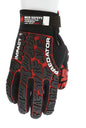 PD2909 - Predator® Mechanics Work Gloves - Impact Resistant Back - HyperMax® HPPE Cut Resistant Palm Liner - Synthetic Leather Palm with Tire Tread Grip - Patented Tire Tread TPR Back-of-Hand Protection - TPR Back Provides Excellent Impact Protection