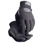 Caiman®: Synthetic Leather Padded Palm with Black Spandex Back