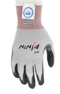 N9676DTS - MCR Safety CutPro® - Ninja BNF Cut Resistant Work Gloves - 15 Gauge Dyneema® Diamond Technology - NFT® Coated Palm and Fingertips - Nitrile Reinforced Thumb Crotch