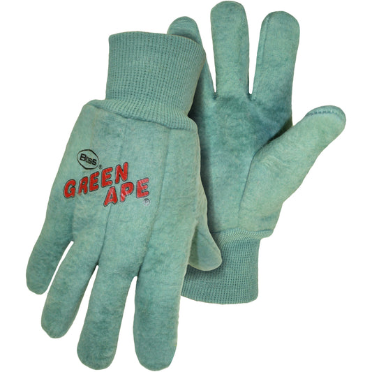 Boss 1BC0313 – Premium Grade Chore Glove with Single Layer Palm, Single Layer Back and Nap-Out Finish - Knit Wrist