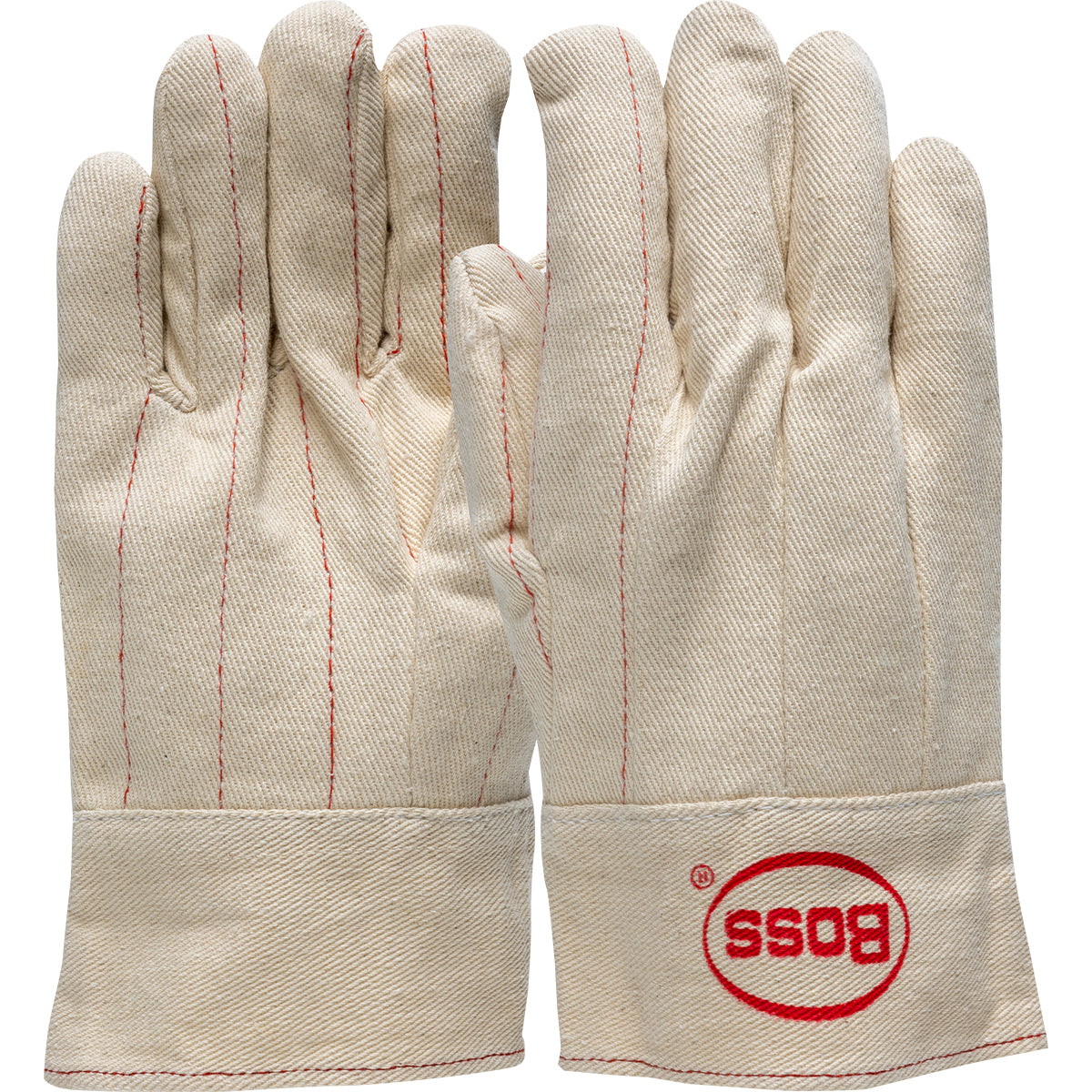 Boss 1BC42200 – Canvas/Rayon Hot Mill Nap-In W Band Top Cuff Straight Thumb