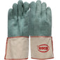 Boss 1BC43300 – 2-Ply Hot Mill Nap-Out Green W Gauntlet Cuff Straight Thumb