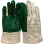 Boss 1JC3027 – 3-Ply Hot Mill Nap-Out Green Palm W Band Top Cuff Straight Thumb