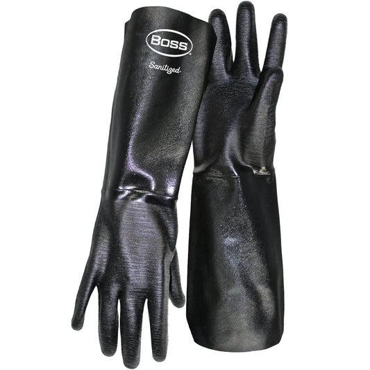 Boss 1SN2539 – 18" Long Heavyweight Neoprene with Flannel Lined and Crinkle Grip