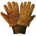Global Glove - 524 - Leather Palm Gloves - insulated - red