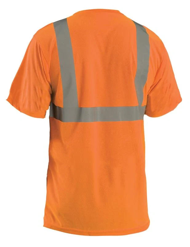 Short Sleeve Wicking Birdseye T-Shirt W/Pocket