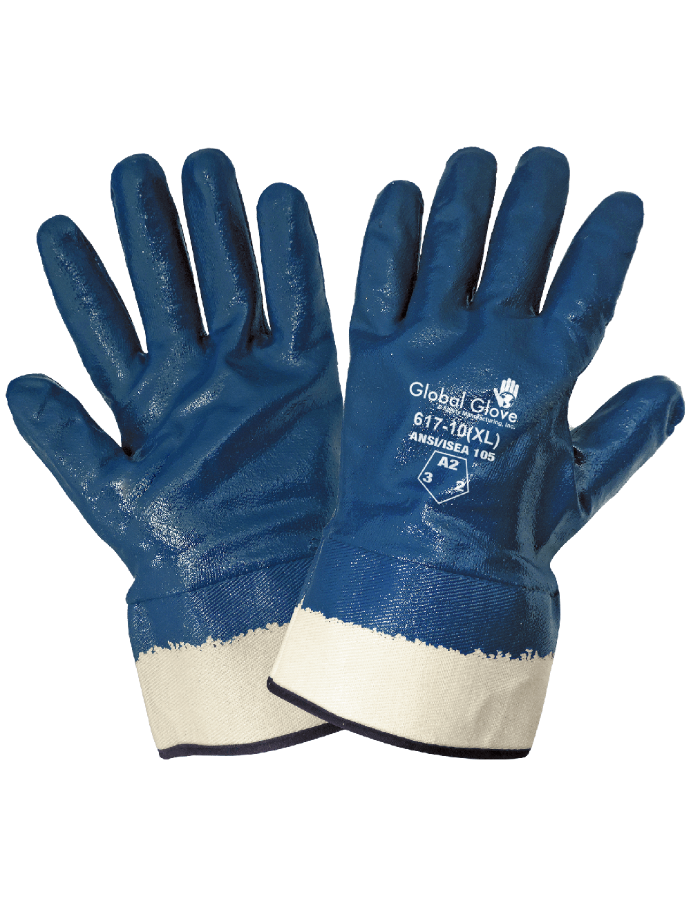 Global Glove - 617 - Gloves - cut level A2 - blue