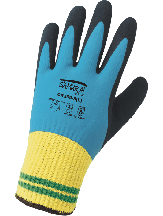 Samurai CR399 Cut Resistant Gloves - cut level A4 - tan