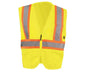 Mesh Two-Tone Vest W/Zipper
