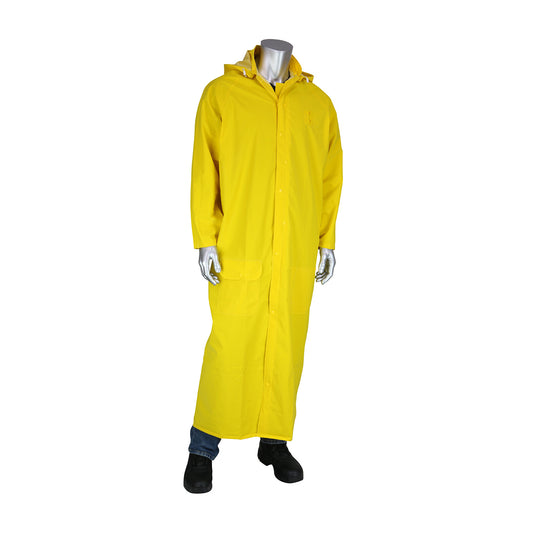 Base35FR™ Premium 60" Duster Raincoat with Limited Flammability - 0.35 mm
