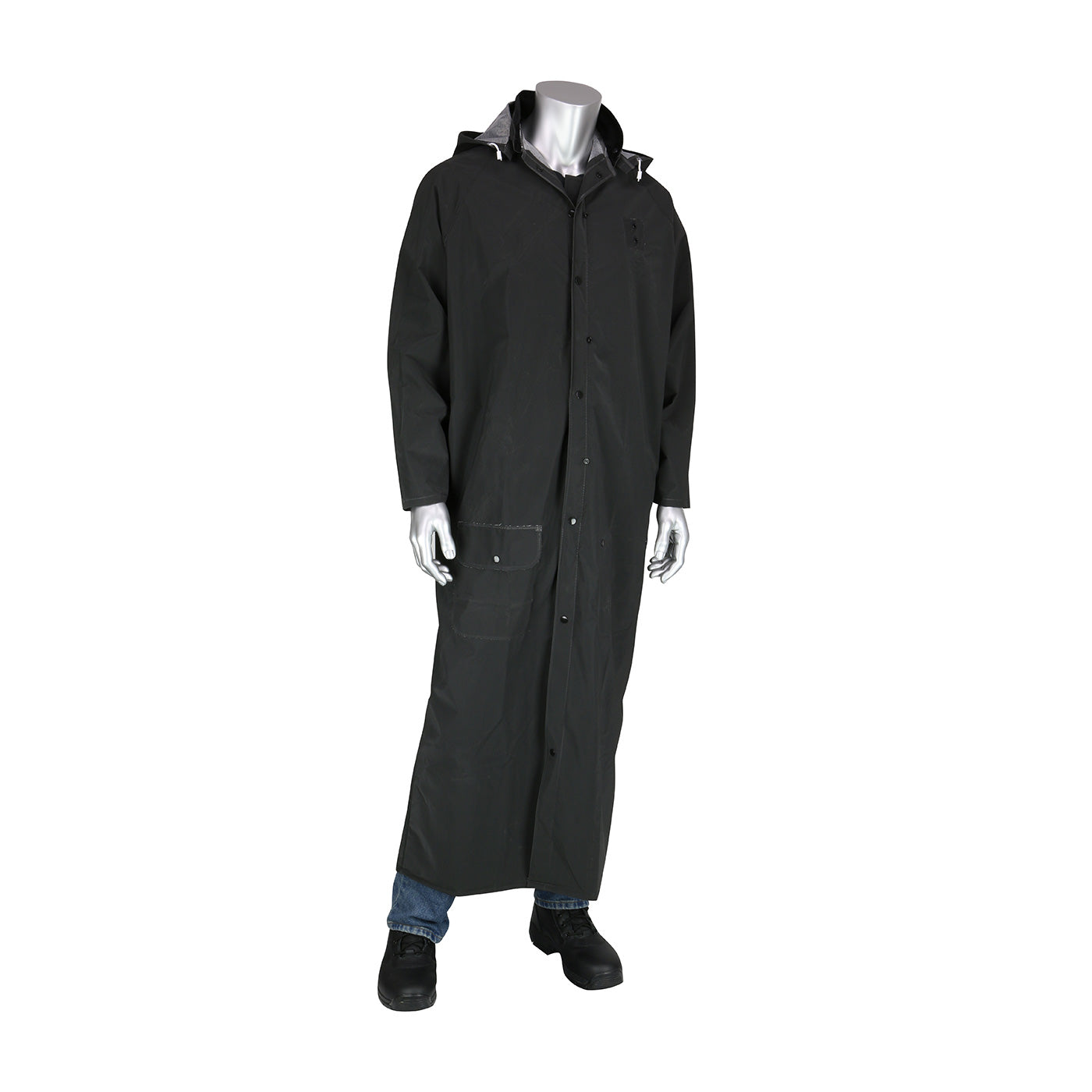 Base35™ Premium 60" Duster Raincoat - 0.35 mm