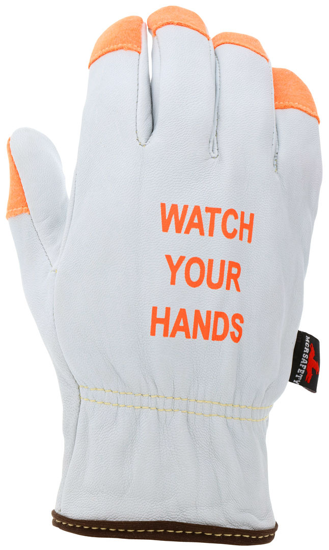 3601SKHV - MCR Safety CutPro® - Leather Drivers Work Gloves - Premium A Grade Grain Goatskin - Kevlar® and Steel Cut Resistance Lined - Arc Rating of 37.5 cal/cm²