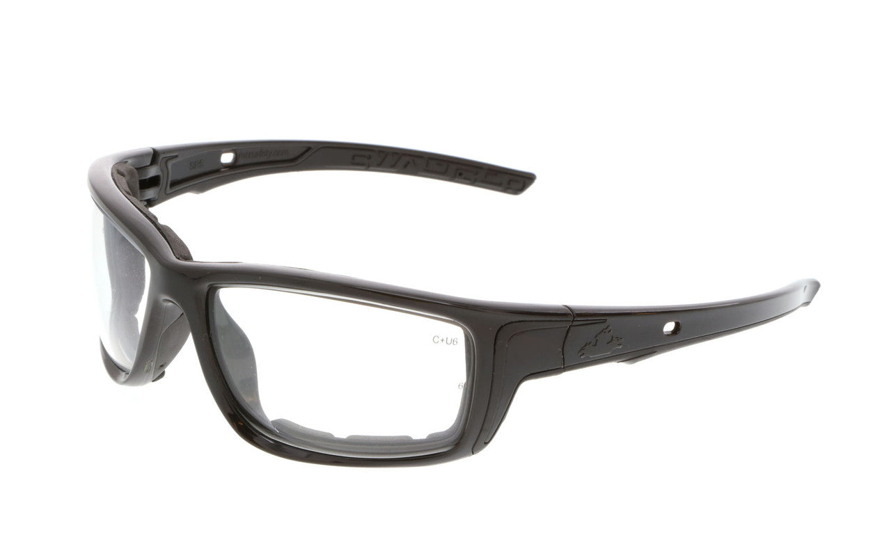 MCR Safety SR5 - Swagger® SR5 Series Safety Glasses, Spoggle Strap Slot on each Temple, Dielectric and Foam Lined, TPR Temples and Nose Piece - Elastic Strap SR5STRAP Sold Seperately — Sold by Pair — manufacturer image 7