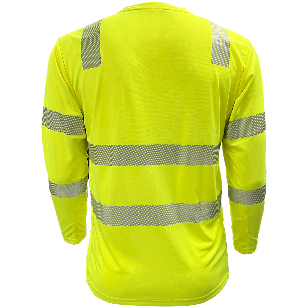 ANSI Type R Class 3 EcoChill Long Sleeve T-Shirt with Coolmax® Technology and UPF 50+ Sun Protection
