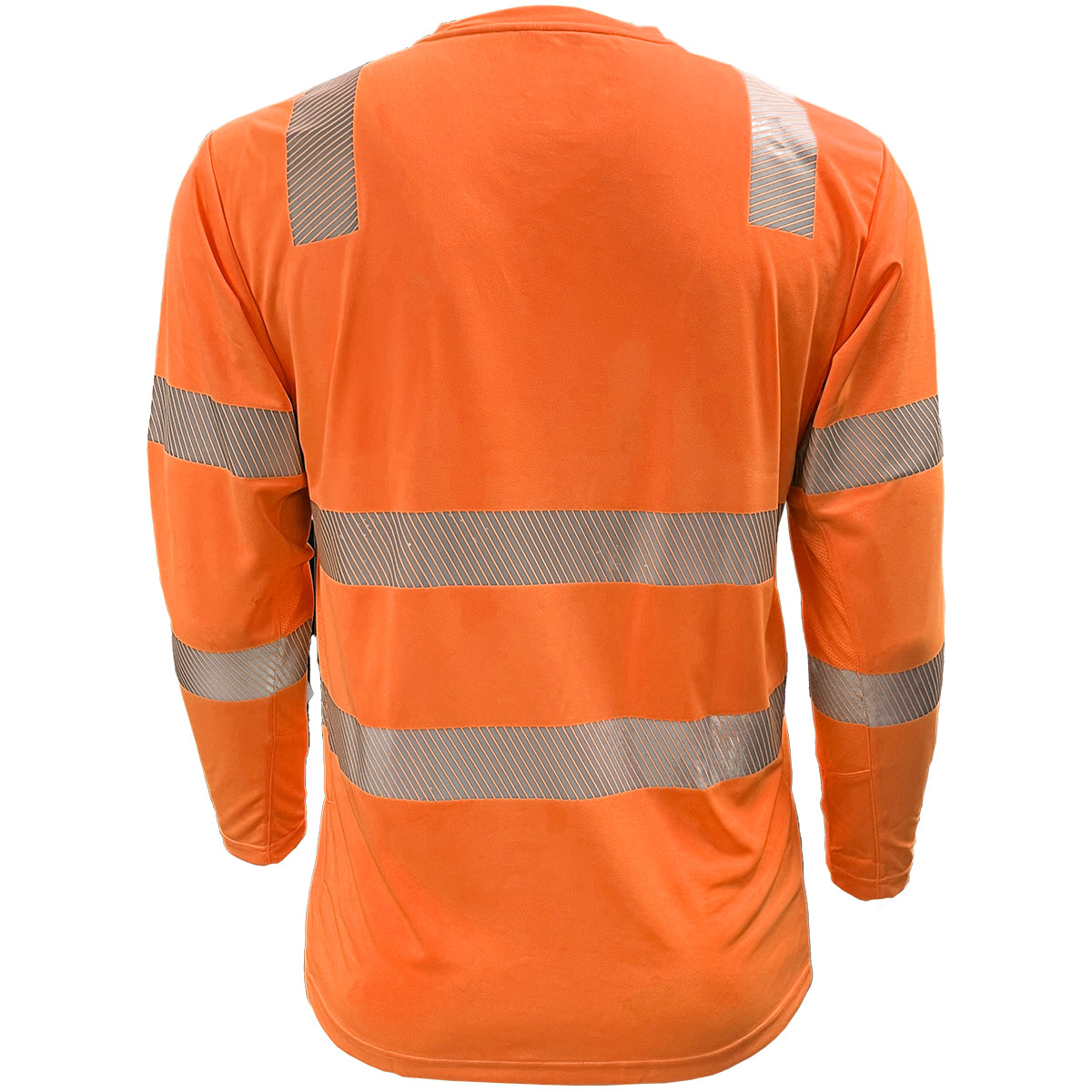 ANSI Type R Class 3 EcoChill Long Sleeve T-Shirt with Coolmax® Technology and UPF 50+ Sun Protection