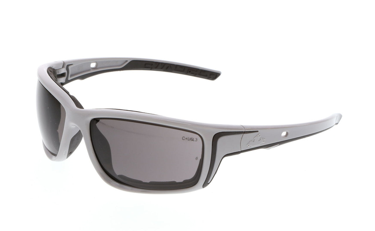 MCR Safety SR5 - Swagger® SR5 Series Safety Glasses, Spoggle Strap Slot on each Temple, Dielectric and Foam Lined, TPR Temples and Nose Piece - Elastic Strap SR5STRAP Sold Seperately — Sold by Pair — manufacturer image 2