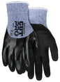 92753 - MCR Safety CutPro® - 13 Gauge HyperMax® HPPE Shell - Cut, Abrasion, and Puncture Resistant Work Gloves - Double Dipped - Foam Nitrile Palm Over Flat Nitrile Dip