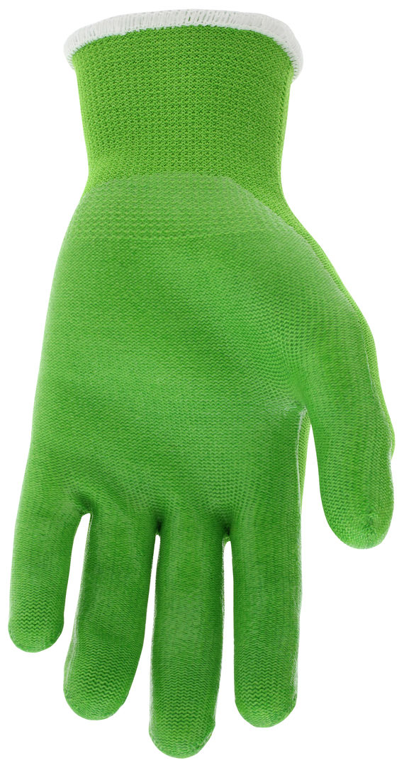 92737 - MCR Safety CutPro® - 13 Gauge HyperMax® HPPE Shell - Cut, Puncture, and Abrasion Resistant - Clear Silicone Coated Palm and Fingertips - Silicone Provides Excellent Gripping Power