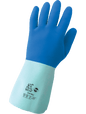 FrogWear® 212 Chemical Handling Gloves - latex - blue