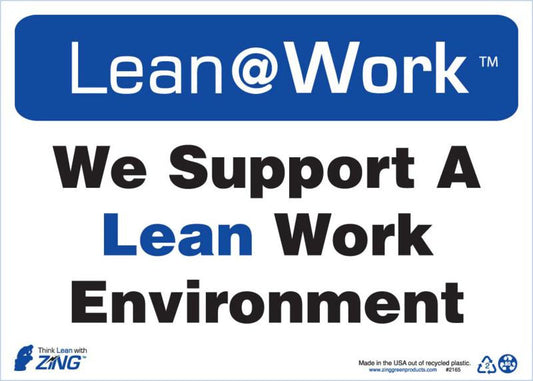 ZING Lean Sign, Lean Work Environment - official Zing product image 1