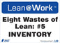 ZING Lean Sign, Eight Wastes Inventory - official Zing product image 1