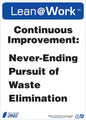 ZING Lean Sign, Continuous Improvement - official Zing product image 1