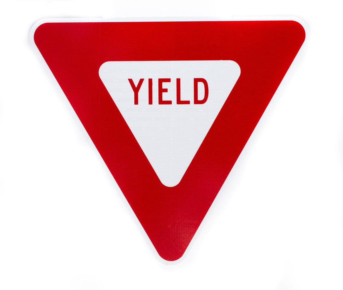 ZING Traffic Sign, Yield, Egp, 24 X 24 - official Zing product image 1