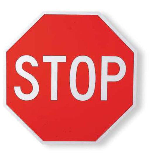 ZING Traffic Sign, Stop, Egp, 24X24 - official Zing product image 1