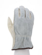 32055_ - 32055L - 22507 - 360 - Leather driver work gloves – MCR Safety Group 32055 – grain leather patch palm with split lea