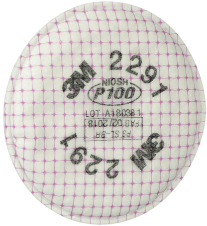 3M™ Advanced Particulate Filter 2291, P100 100 EA/Case