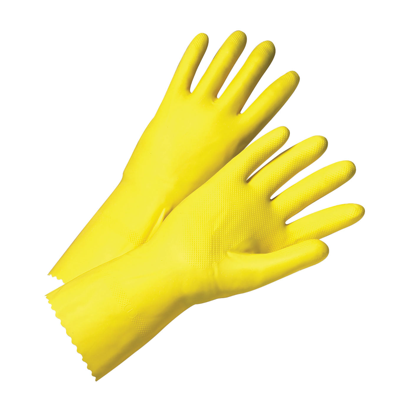 PIP 2312 – Unsupported Latex, Flock Lined with Raised Diamond Grip - 18 Mil