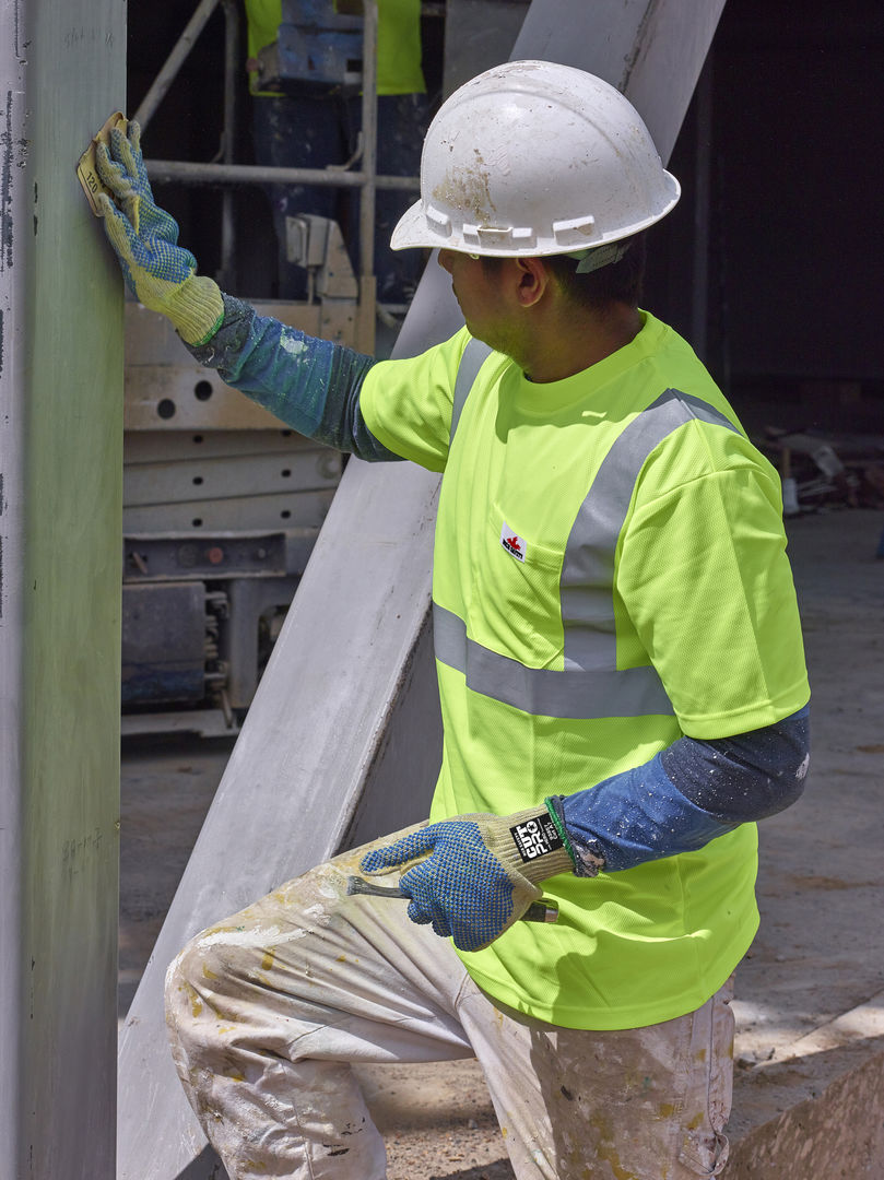 93859 - MCR Safety CutPro® with Hero™ Technology - 7 Gauge Regular Weight Shell - Made with ARX® Aramid Fibers - PVC Dotted Back and Palm - Cut Resistant Work Gloves - PVC Dots add Abrasion Resistance and Gripping Power