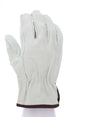 32013_ - 32013L - 23246 - 360 - Leather driver work gloves – MCR Safety Group 32013 – grain cowskin leather with straight thu
