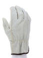 3202_ - 3202L - 23304 - 360 - Leather driver work gloves – MCR Safety Group 3202 – grain cowskin leather with straight thumb 