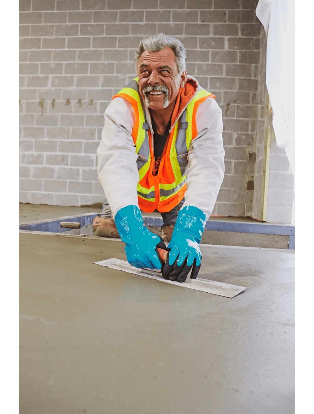 FrogWear® - 2360 - Chemical Handling Gloves - nitrile coating - black